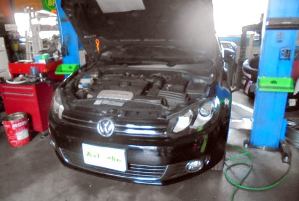 VWゴルフ　ＴＳi 　ＤＳＧオイル交換＆エンジンオイル交換