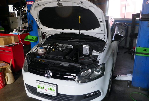 VWポロ　車検整備・ブレーキパッド交換