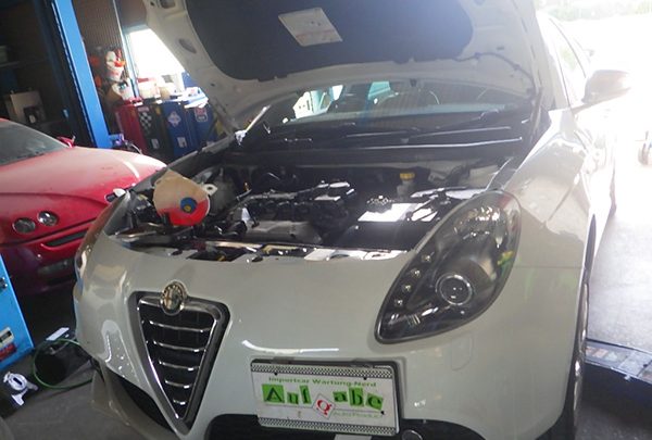 アルファロメオ　ジュリエッタ　タイミングベルト交換