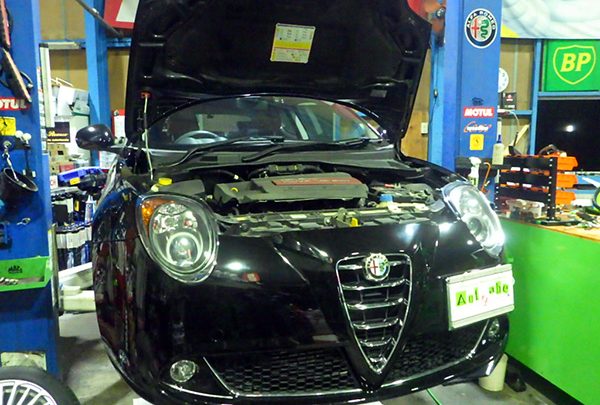 アルファロメオ　ミト　車検＆タイミングベルト交換