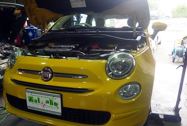 フィアット　５００　デュアロジックオイル交換