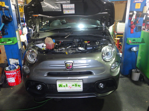 アバルト　アバルト５９５　タイミングベルト交換