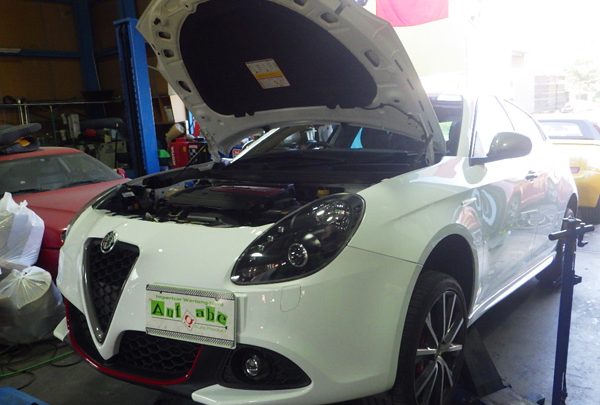 アルファロメオ　ジュリエッタ　エンジン不調　ヘッドガスケット交換