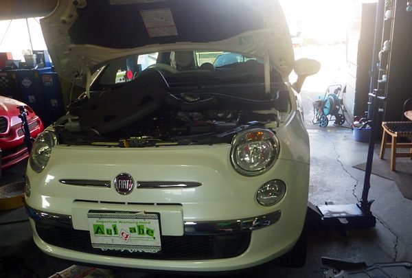 フィアット　５００　デュアロジックオイル交換