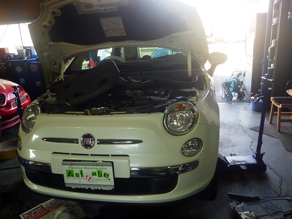 フィアット　５００　デュアロジックオイル交換