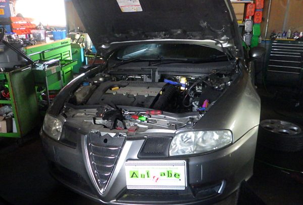 アルファロメオ　アルファＧＴ　セレスピード不良　オーバーホール