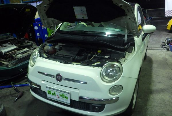 フィアット　５００　タイミングベルト交換&ウォーターポンプ交換