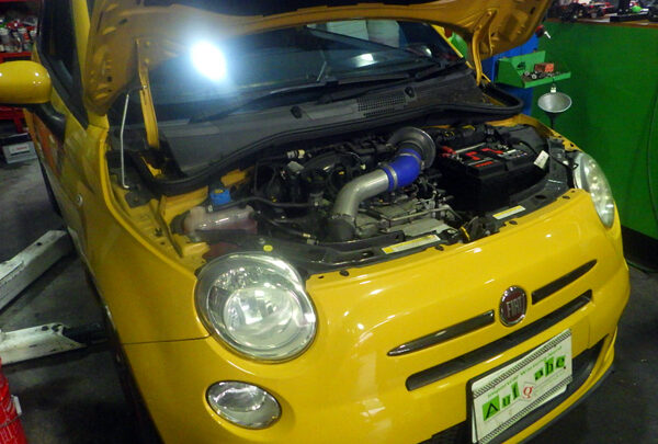フィアット　５００Ｓ　エンジン不動　スターター交換